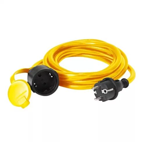 Hosszabbító AT-N07V3V3-F 3G1,5 mm2 vezetékkel IP44 15m, olaj és UV álló, -35C (NV8V3-15)