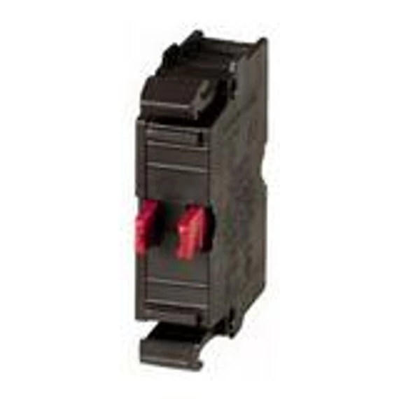 EATON Érintkezőblokk vezérlőkészülékhez előlapra rádugható/beépíthető 1-ny 6A/AC15/230V M22-CK01 (216385)