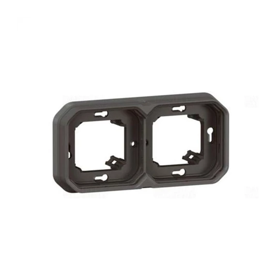 Plexo 55 kettes keret, antracit Legrand (069607L) 