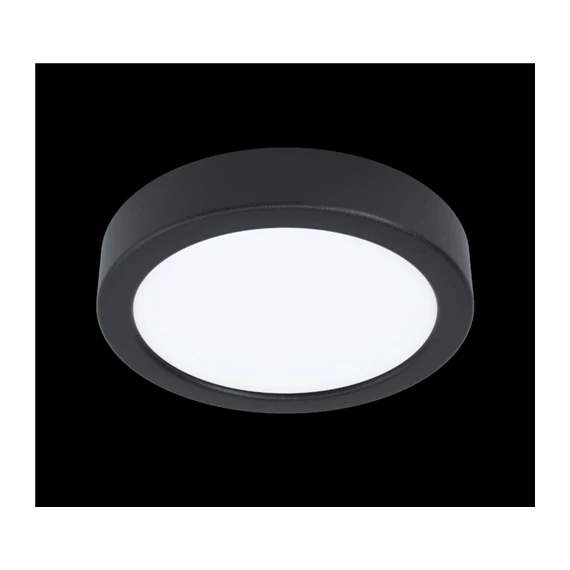 LED fk. lámpa 10,8W 16cm 4000K 1350lm fekete Fueva5 (99233)