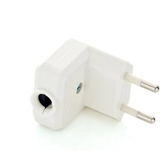 Dugvilla földeletlen 90° 10A-250V (1003)
