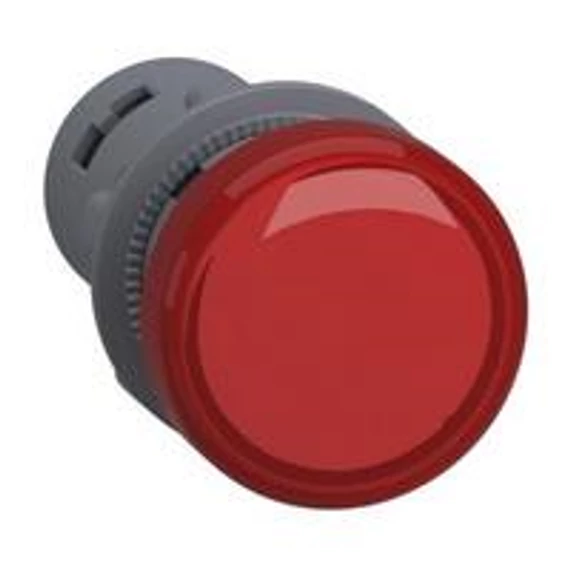 XA2EVM4LC Harmony Easy Series D22 LED jelzőlámpa, 220…230V AC, piros Schneider