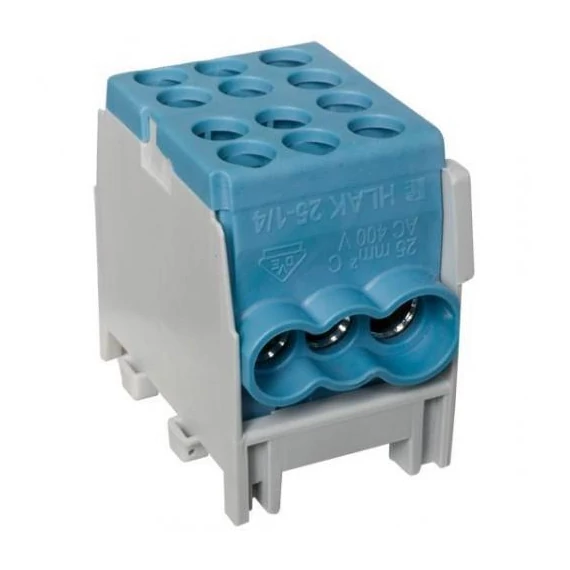 Sorkapocs zárt kék, HLAK25-1/4M2, müa.alj, fővezetéki 2x25mm2+4x16mm2 (2080169)