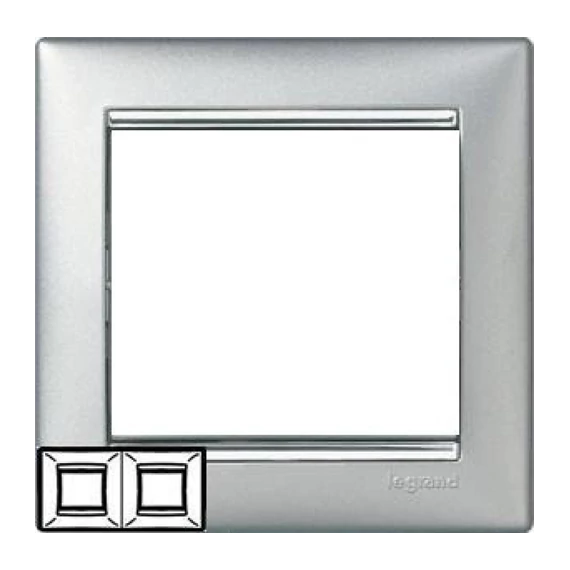Valena 2-es keret Aluminium/ezüst (770352)