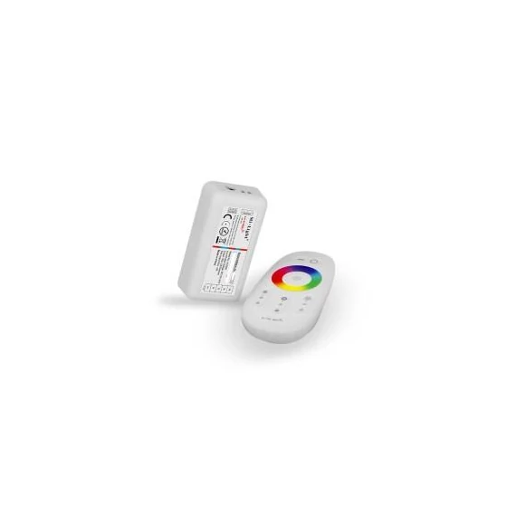 RF (WiFi) RGBW LED vezérlő egység Touch (érintős) távirányítóval