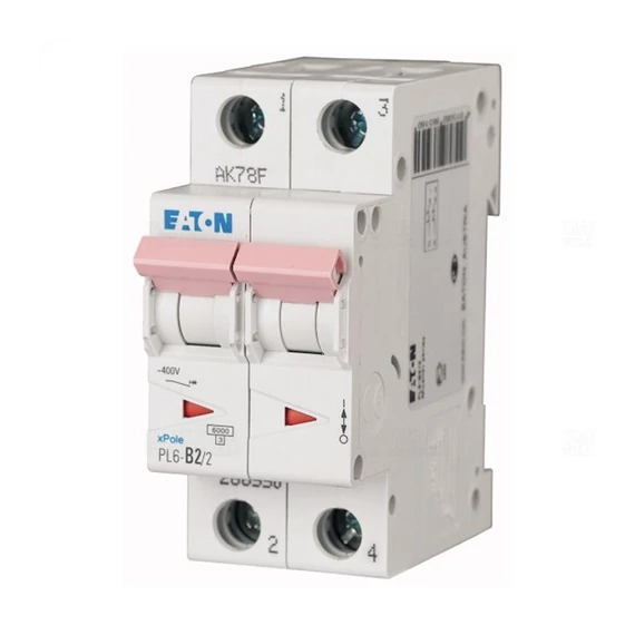 EATON kismegszak. 2P 16A C PL6-C16/2 286567 Eaton