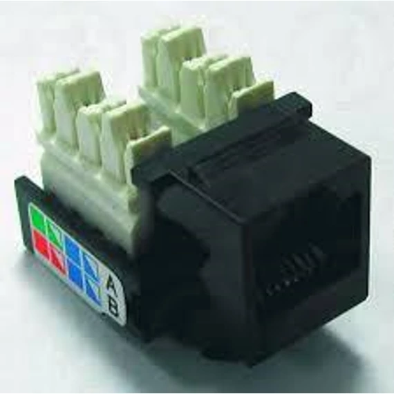 Logus RJ45 Cat 5e csatl. betét 100Mhz (21975)