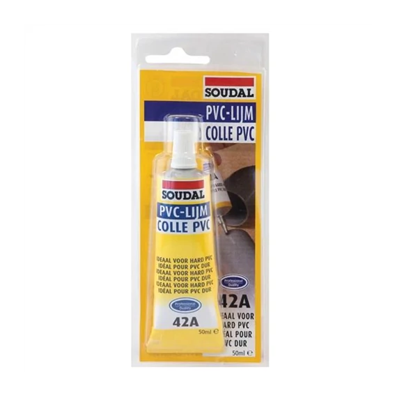 SOUDAL PVC csőragasztó 42A 50ml (8912982)
