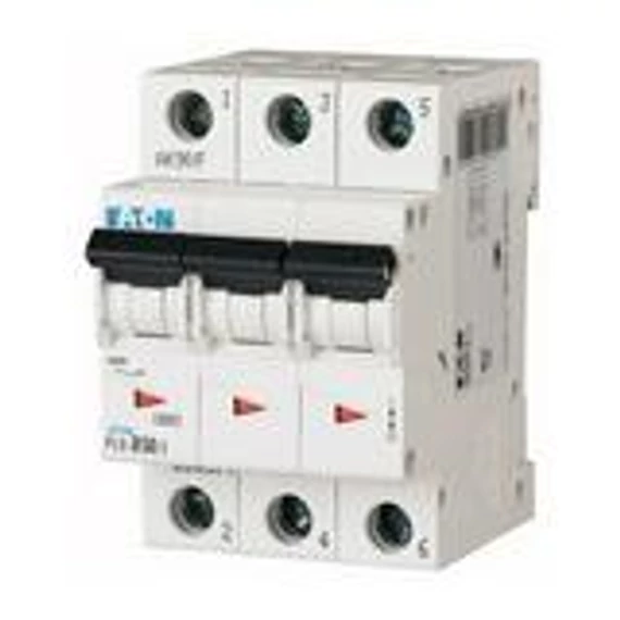 EATON kismegszak. 3P 50A C 6kA PL6-C50/3 (286606)