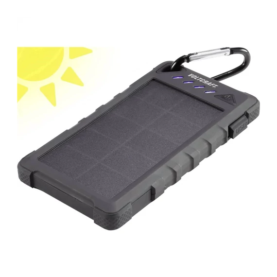Napelemes powerbank 8000 mAh Voltcraft SL-80 VC-8308670