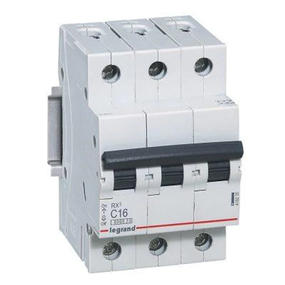 Kismegszakító RX3 3P 16A C 6kA (419235) 