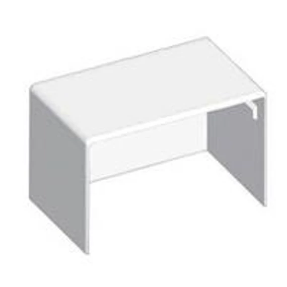 Csatorna 60x40mm LH végzáró idom (8651-HB)