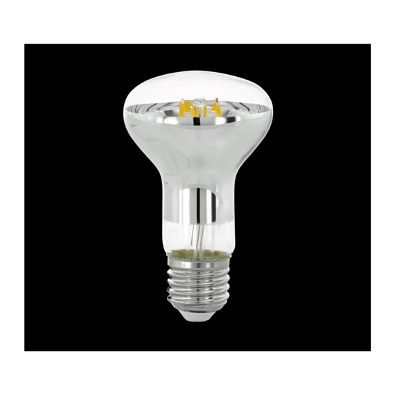 LED izzó E27-LED-R63 470lm 2700K átlátszó fényforrás 110028 EGLO