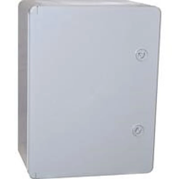 Stilo Műanyag elosztószekrény 400x300x220mm, IP65, ABS, fém szerelőlappal, (STI1703)