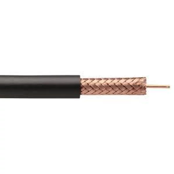 Koax RG59 B/U vas 75 ohm fekete