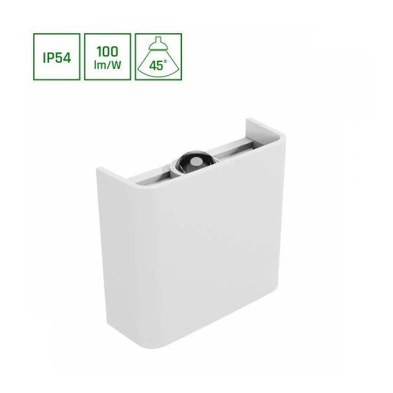 LED kültéri lámpa 2W CCT IP54 fehér fel/le világító LUNARIX (SLIP007016)