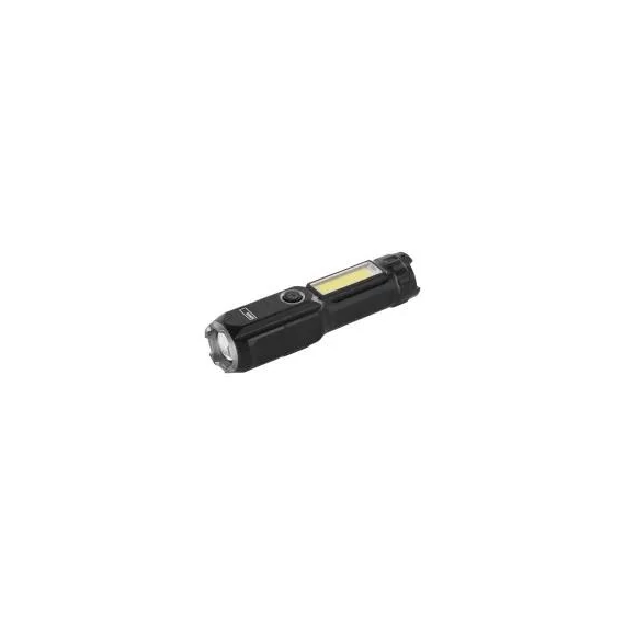 LED újratölthető műanyag zseblámpa, 150lm IP44 (P3213)