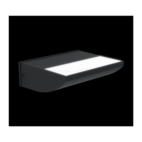 Fali kültéri LED 10,5W fekete IP44 Sorronaro (99578)