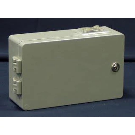 PVT 160x260x90mm IP65 kulcsos szekrény halogénmentes (CSPH162609)