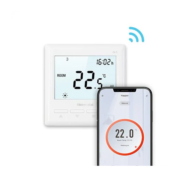 BVF wifi termosztát +3m padlószenzor Netmostat N-1 