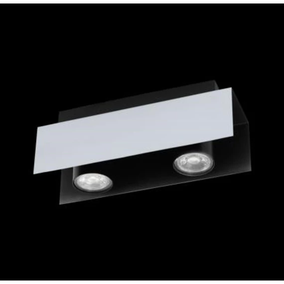 Mennyezeti LED lámpa GU10 2x5W feh/fek Viserba 