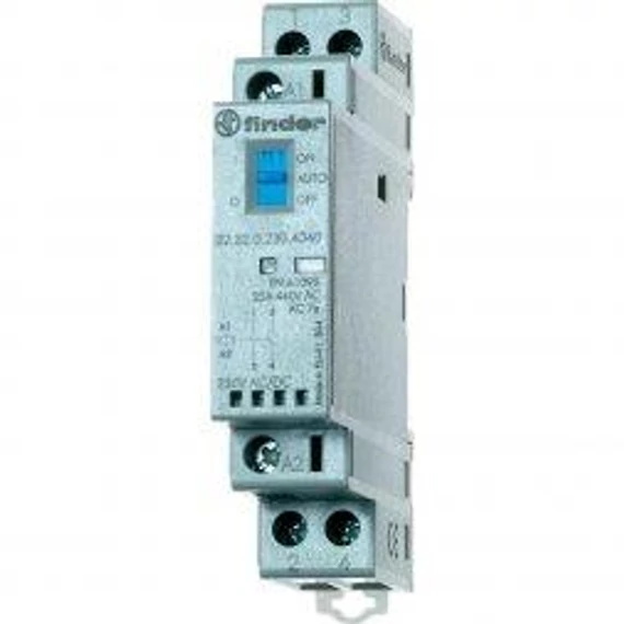 Mágneskapcsoló 2P 25A 2ny 230V AC/DC Finder (22.32.0.230.4420)