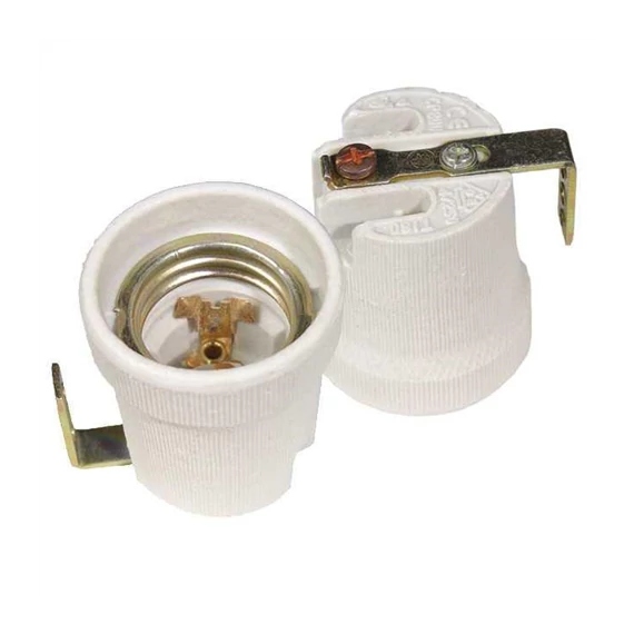 Porcelán foglalat E27 függeszthető fam. (122)