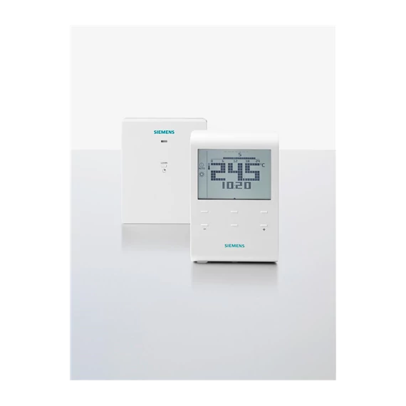 Szobatermosztát Siemens digitális heti 24-250VAC (RDE100.1)