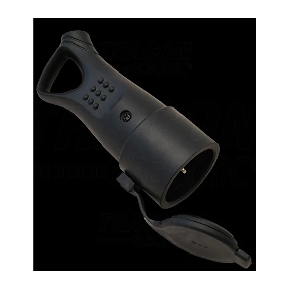Dugalj gumi lengő védőérintkezővel, húzófüles, IP44 (TICS-212GH)