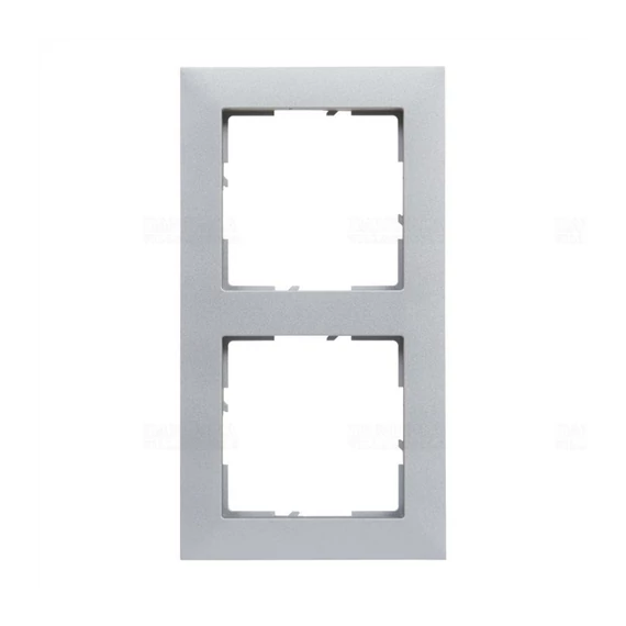 SUNO 2-es keret alumínium (L721512) Legrand