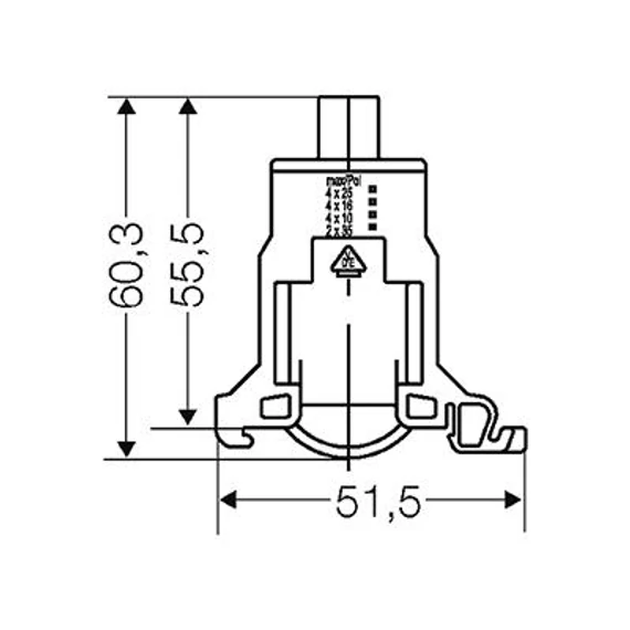 Hensel KKL-25 sorkapocs