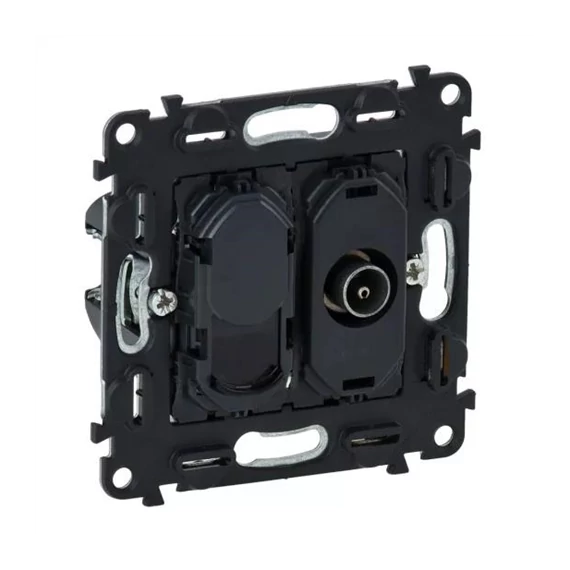 Valena InMatic TV alj +RJ45 Cat.6.UTP