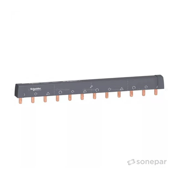 Fésűs sín 3P 12mod. 16mm2 100A fésűs Schneider (A9XPH312)