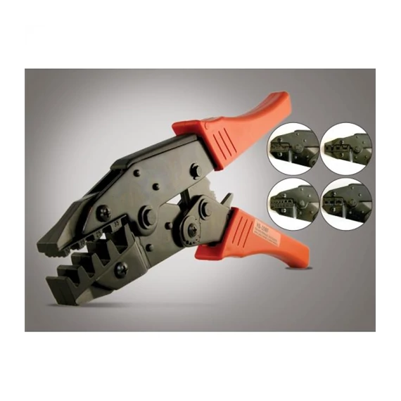 Krimpelő Fogó 0,5-6mm2 érvéghüv. (STI382)