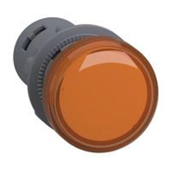 XA2EVM5LC Harmony Easy Series LED jelzőlámpa, D22, 220…230V AC, narancssárga Schneider