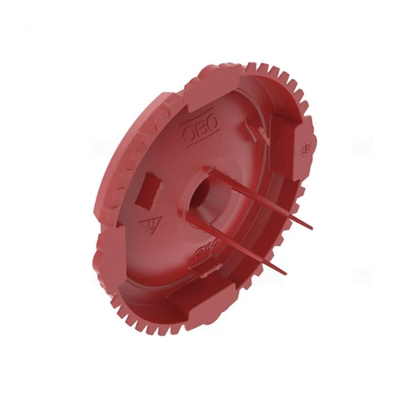 Vakolófedél OBO D:60mm piros (ZU60-SD)(OBO2003760)