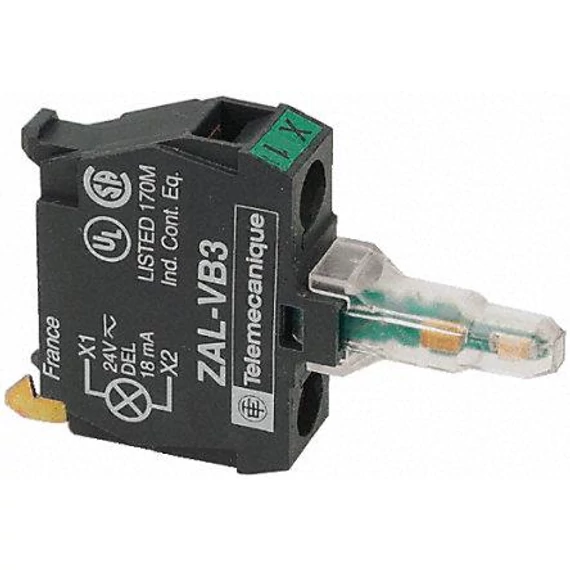ZALVB5 Led blokk aljzatra 24V AC/DC sárga (ZALVB5)