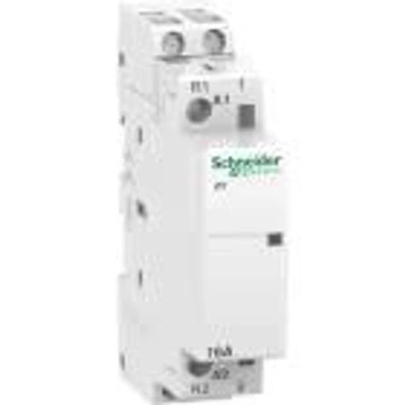 Mágneskapcsoló installációs 16A 230V AC 1z-1ny 230-240V AC-műk 1mod Acti9 iCT Schneider (A9C22715)
