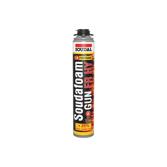 SOUDAL tűzgátló pisztolyhab Soudafoam FR HY Gun 750ml (156200)
