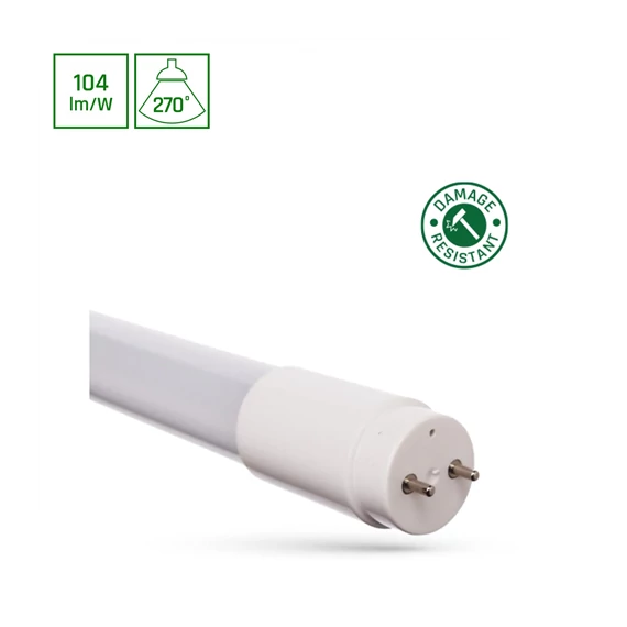 LED fénycső 24W 2500Lm T8 NW SMD2835 26x1500 Nano-műanyag (WOJ22953)