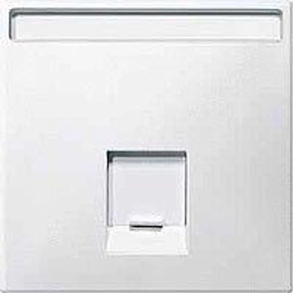 Mert.1xRJ45 fedlap fehér (466419)
