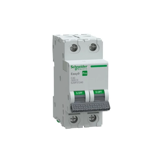 EASY9 PRO Kismegszakító 2C 40A 6kA Schneider (EZ9F57240)