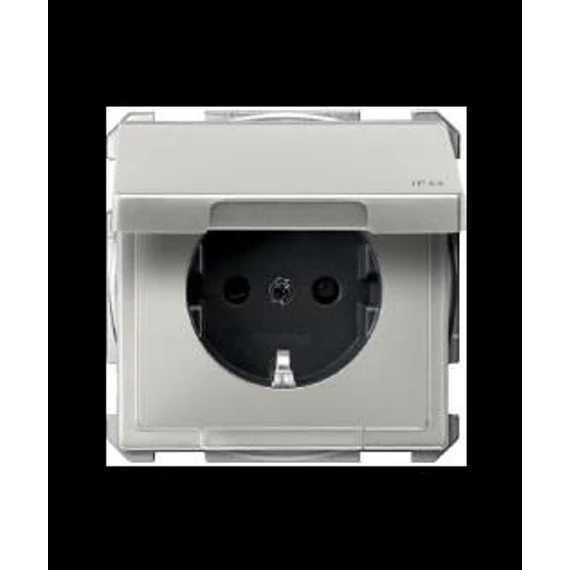 Mert.System dugalj IP44 csapfedeles rozsdamentes (MTN2314-4146)
