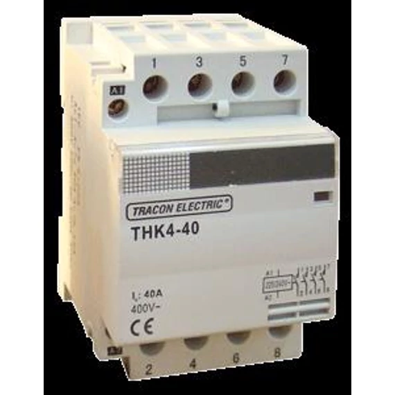 Mágneskapcsoló installációs 4P 40A 24V (THK4-40-24)