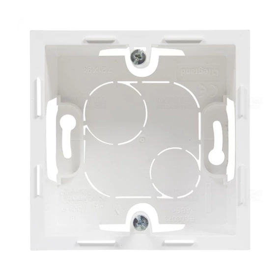 Suno fehér kiemelődoboz 1-es 721194 Legrand