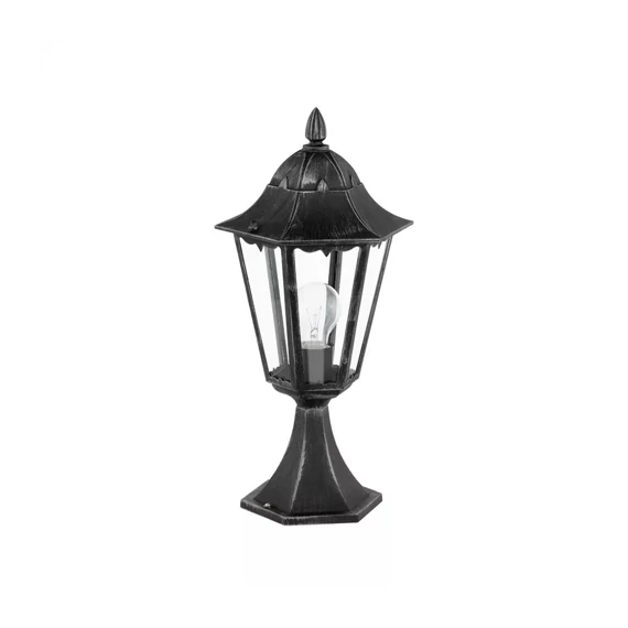 Kültéri álló E27 60W 47cm fekete IP44 Navedo (93462)