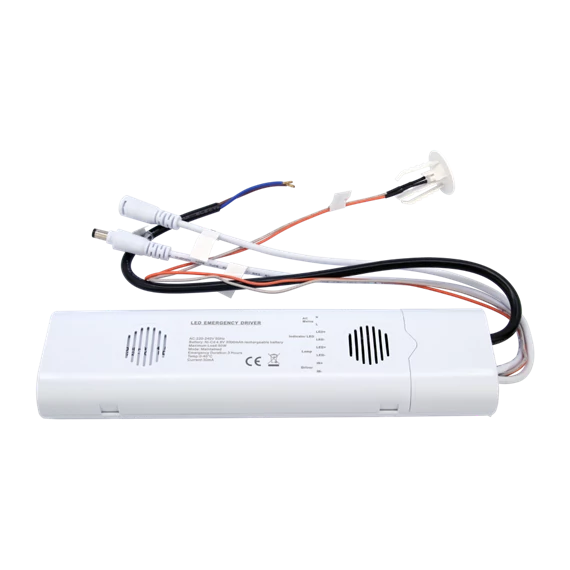 Vészvilágító inverteres kiegészítő egység LED panelekhez 19,2V, 1500mAh Ni-Cd, 16-50W panel (INV-DL-15)
