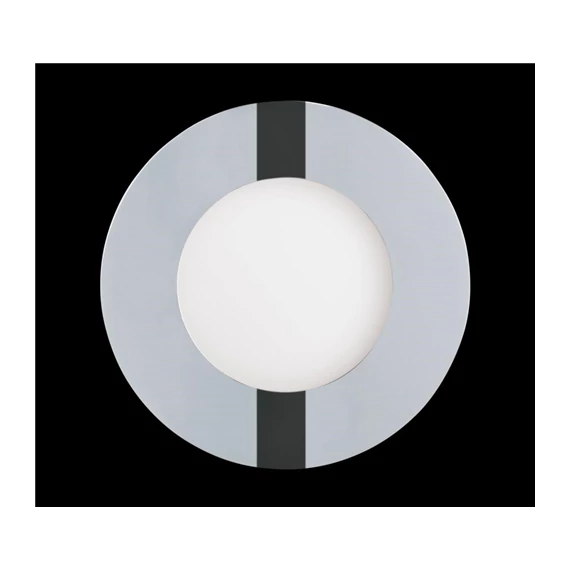 Mennyezeti LED lámpa 2,7W, króm, 3000K, Fueva kerek IP44 beép. (96053)