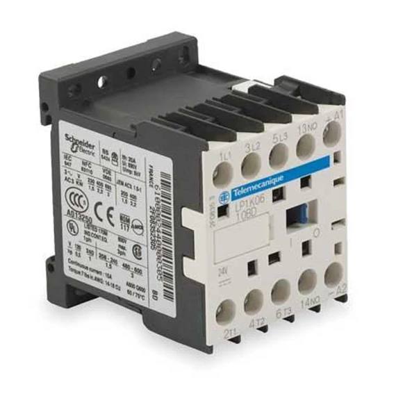 Mágneskapcs. 12A 3Z+1Z 24V DC (LP1K1210BD)