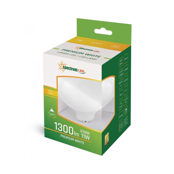LED GLOB E27 230V 11W 1300lm NW (WOJ14368)